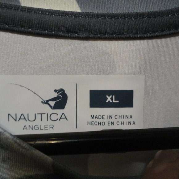 Nautica Angler CAMO long sleeve Vented Fishing Quick dry Sun protection … - Picture 4 of 6